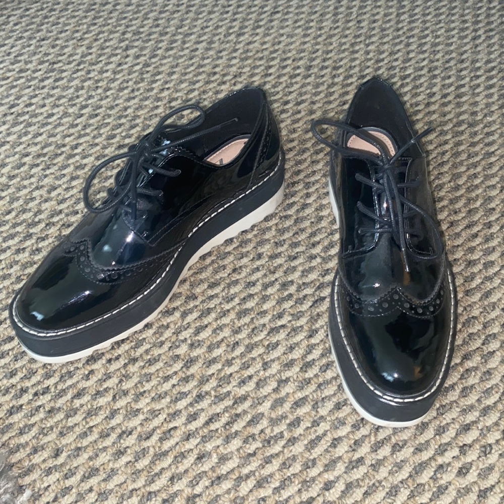 Zara platform loafers size 37! Great condition.